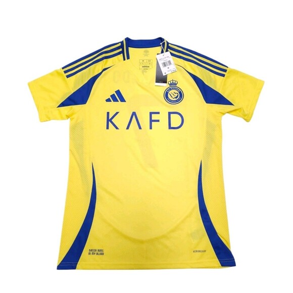 adidas Al Nassr Cristiano Ronaldo Home Jersey 2024/25 JP0459 Mens Medium - Picture 1 of 5